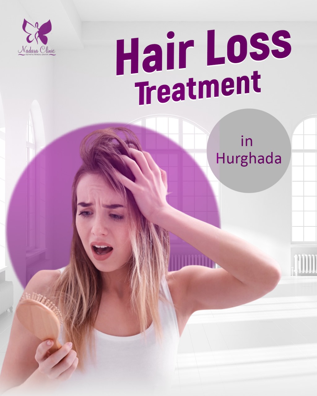 Hair loss treatment in Hurghada
